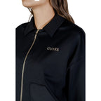 Black Polyamide Sweatshirt