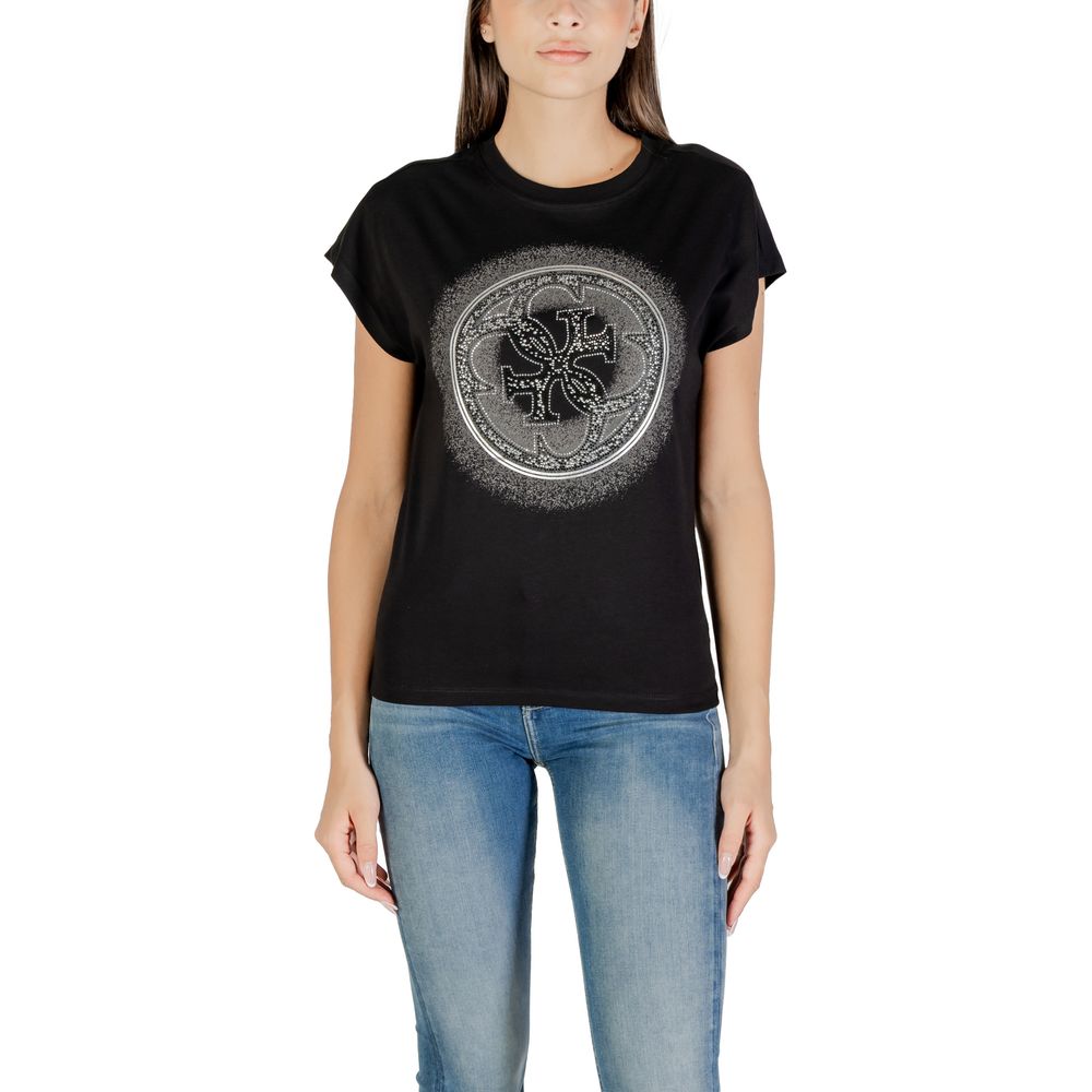 Black Cotton T-Shirt
