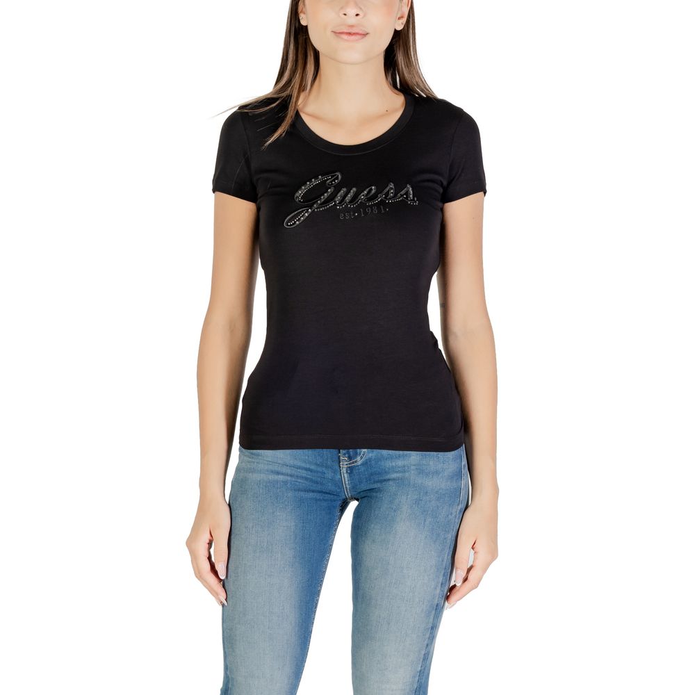 Black Cotton T-Shirt