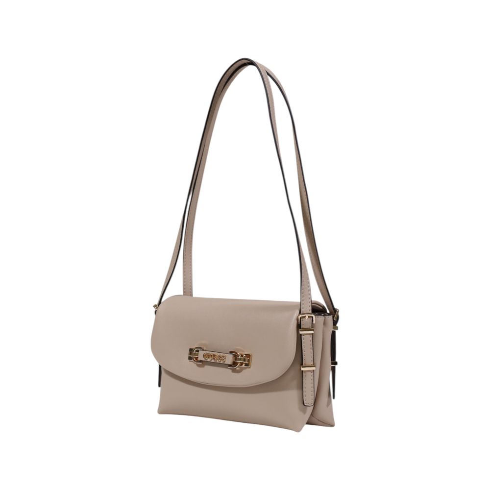 Beige Polyethylene Handbag