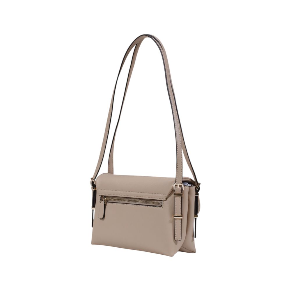 Beige Polyethylene Handbag