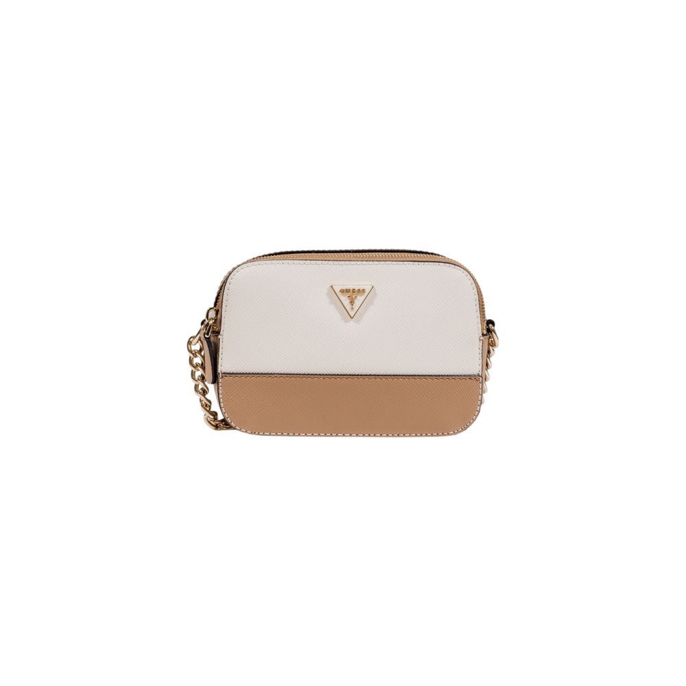 Beige Polyethylene Handbag