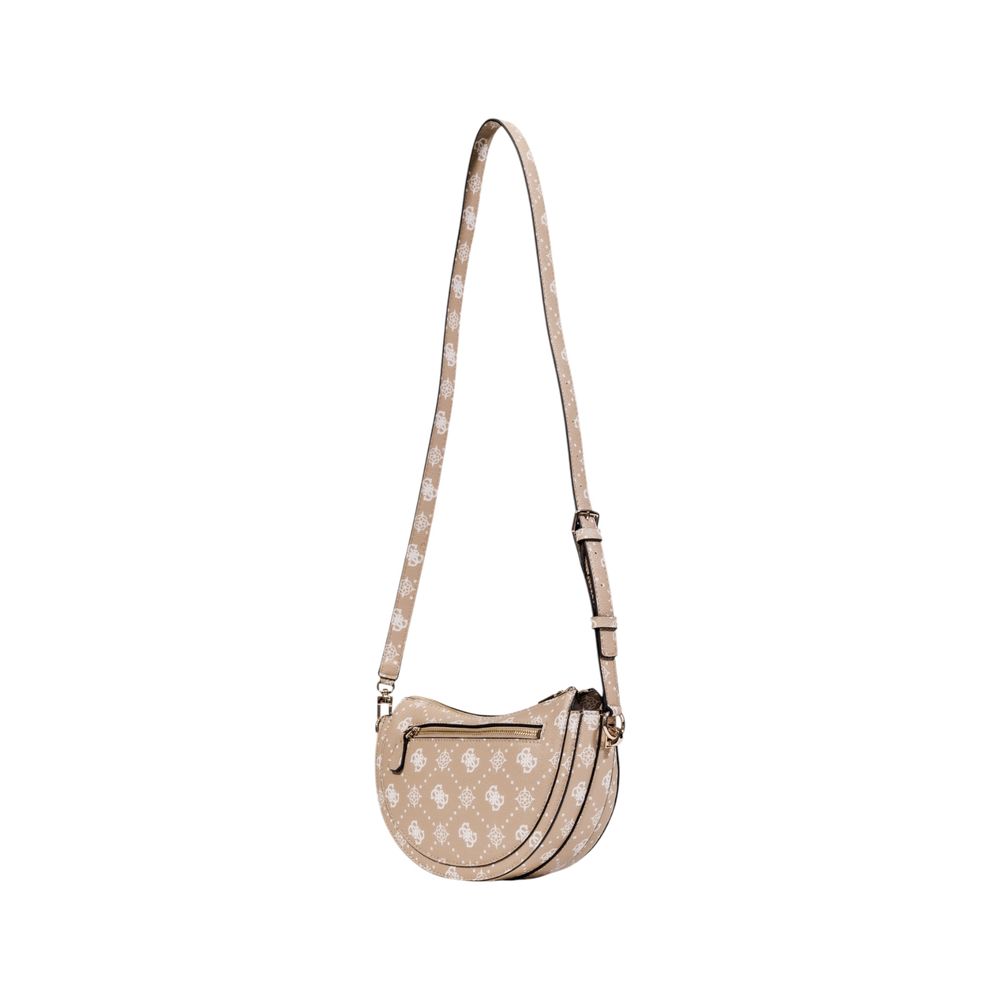 Beige Polyethylene Handbag