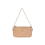 Beige Polyethylene Handbag