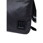 Black Polyamide Messenger Bag