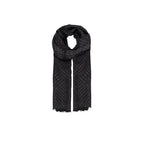 Black Viscose Scarf