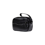 Black Polyester Clutch Bag