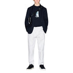 Black Polyester Blazer