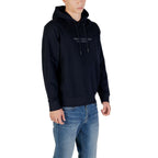 Blue Cotton Hoodie
