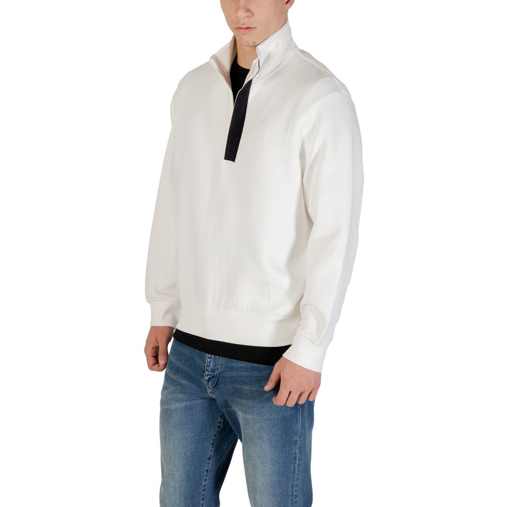 Cream Cotton Sweatshirt