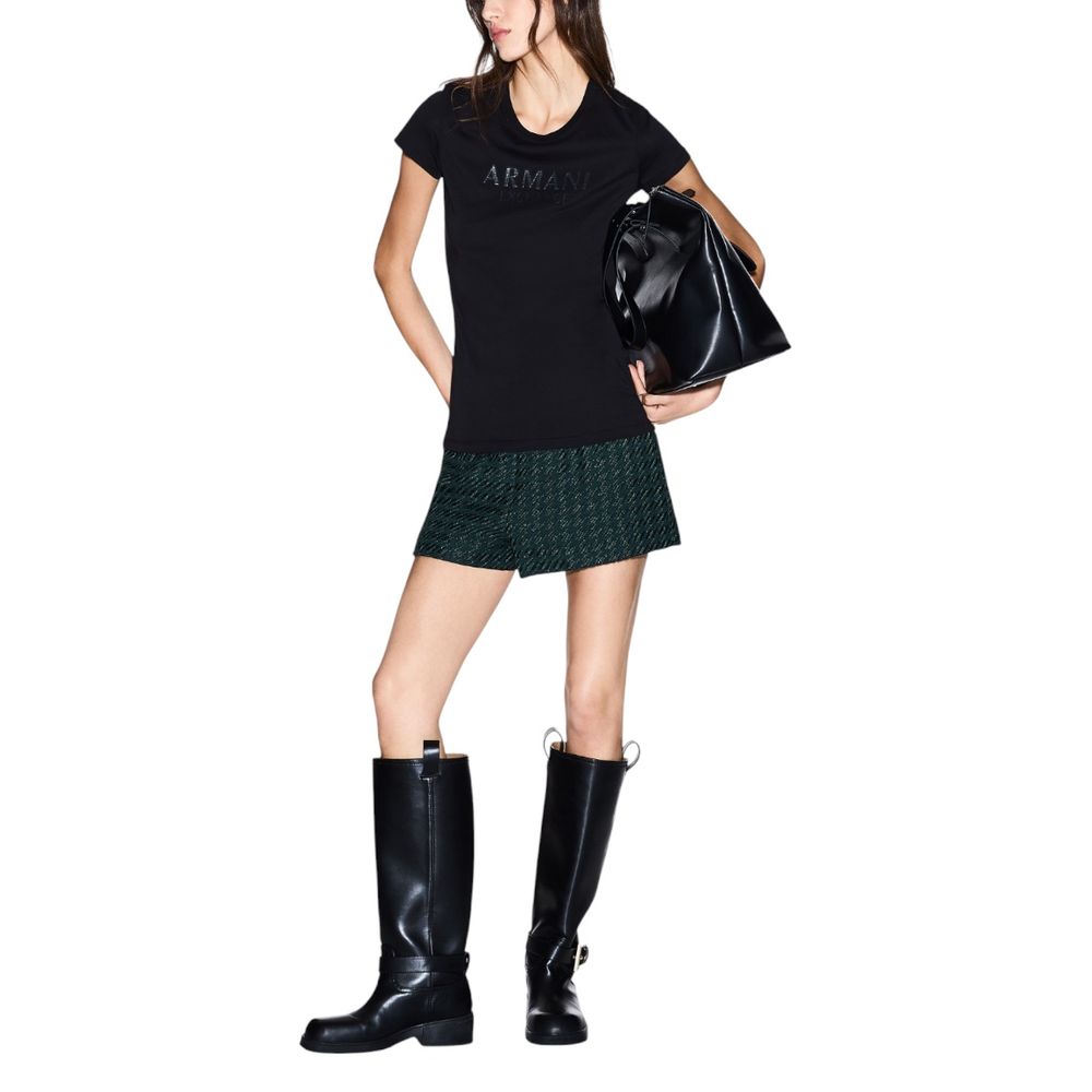 Black Cotton T-Shirt