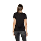 Black Cotton T-Shirt