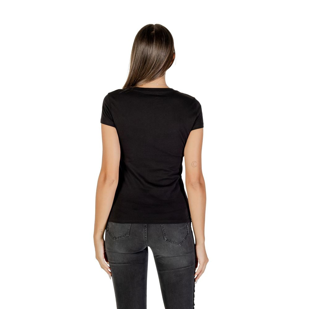 Black Cotton T-Shirt