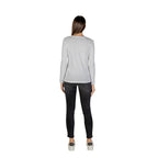 White Cotton Long Sleeve T-Shirt