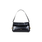 Black Polyethylene Clutch Bag