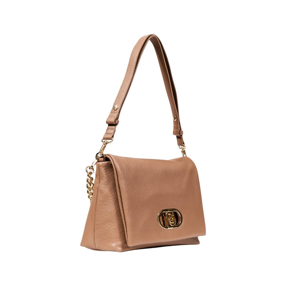 Beige Polyethylene Handbag