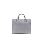 Gray Polyethylene Handbag