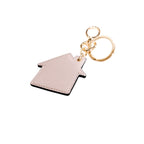 Gold Polyethylene Keychain