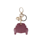 Purple Polyethylene Keychain