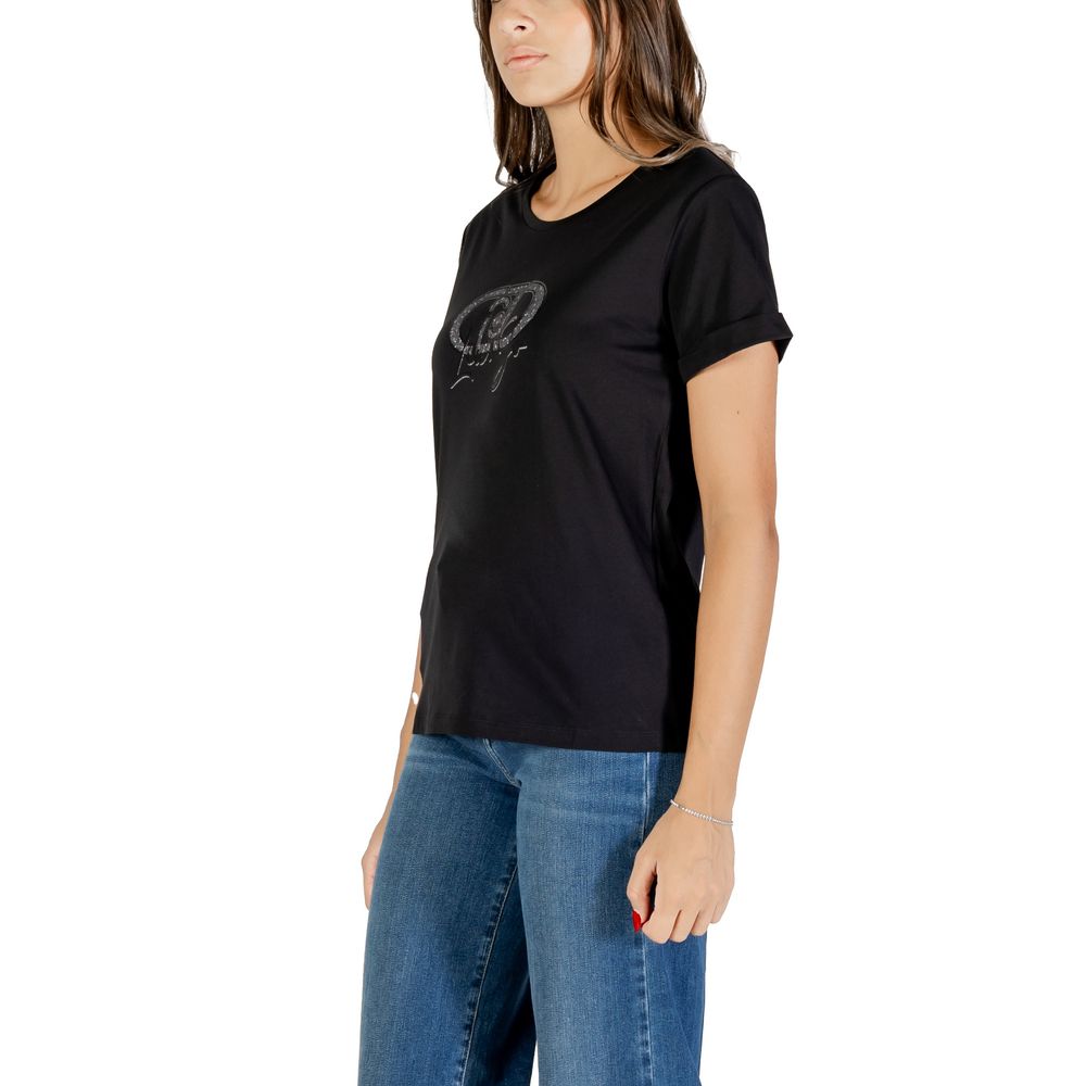 Black Cotton T-Shirt