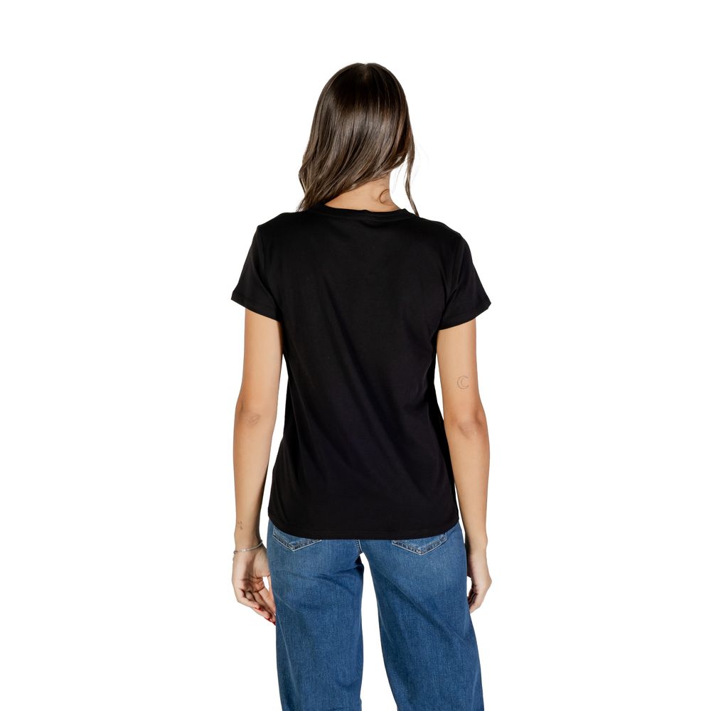 Black Cotton T-Shirt