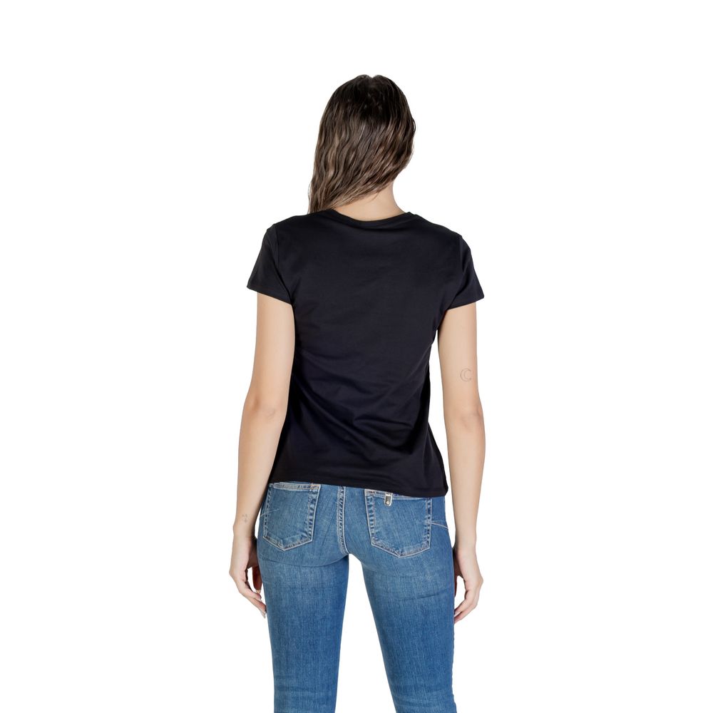 Black Cotton T-Shirt