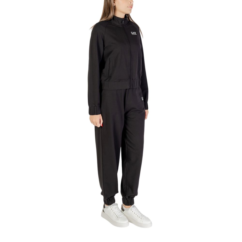 Black Cotton Tracksuit