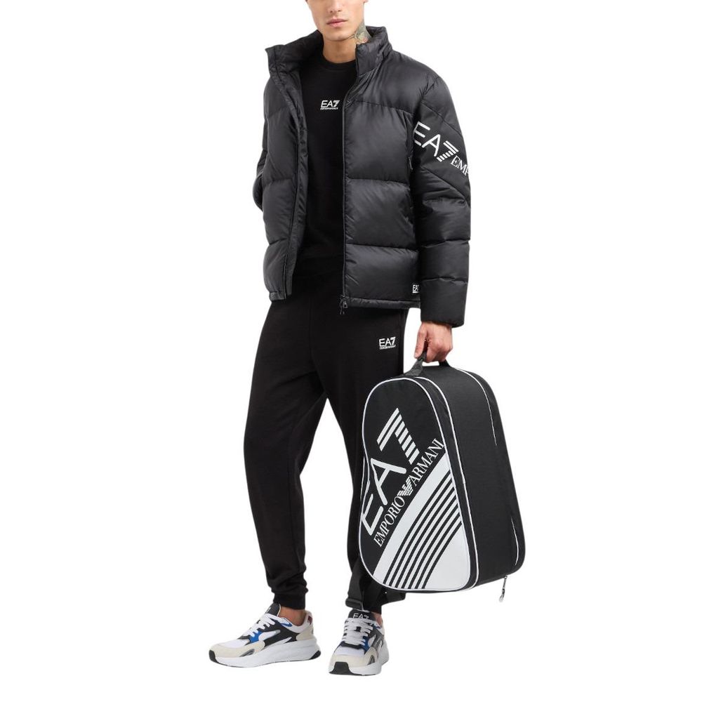 Black Cotton Sweatshirt