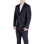 Blue Viscose Blazer
