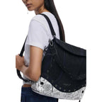 Black Polyethylene Backpack