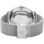 Gray Stainless Steel Dress Watch