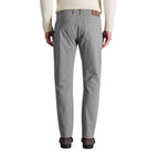 Gray Cotton Skinny Pants