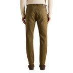 Brown Cotton Skinny Jeans