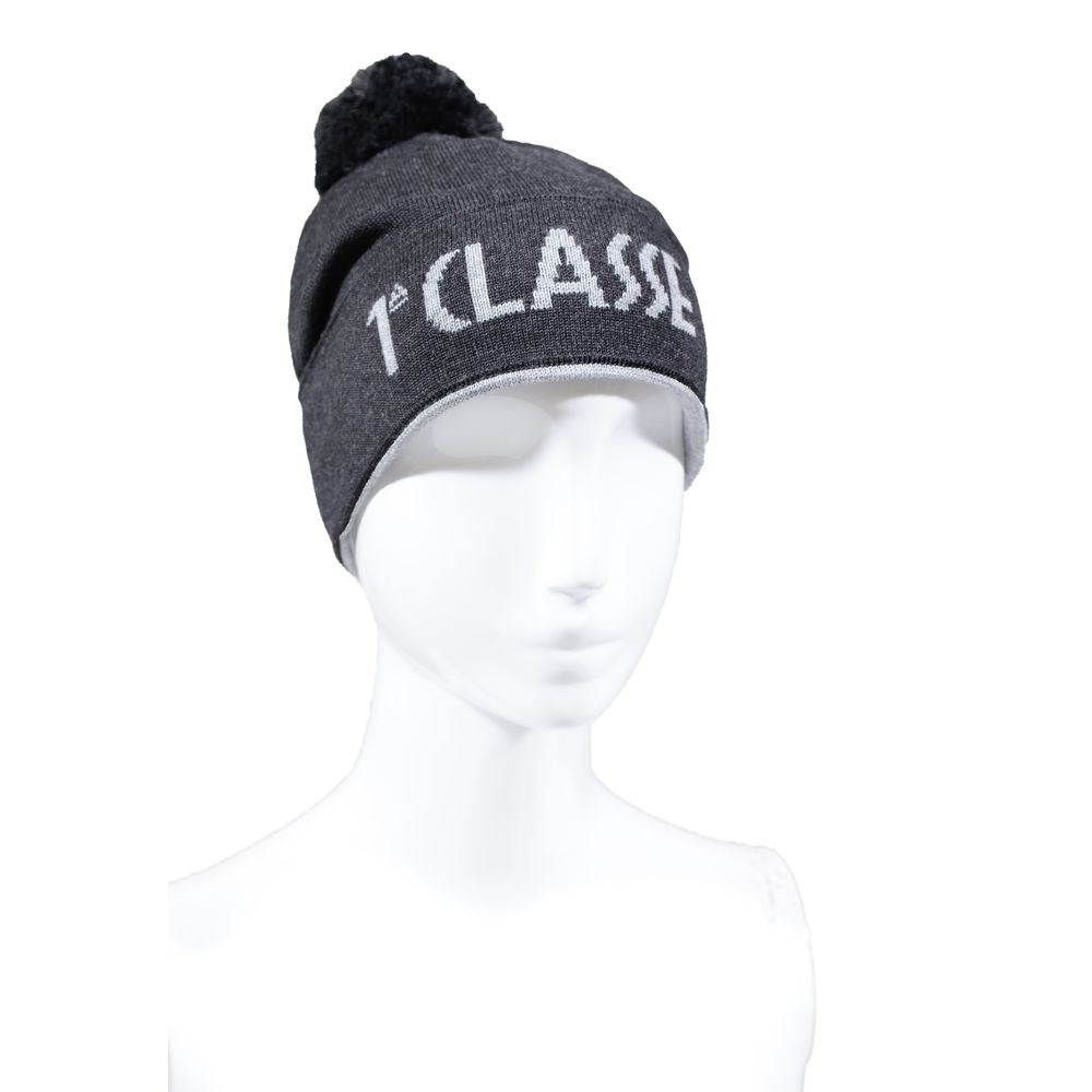 Gray Wool Cap (Baseball Hat)