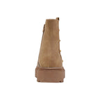 Beige Polyethylene Ankle Boots
