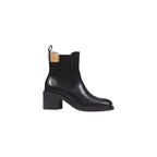 Black Polyethylene Ankle Boots