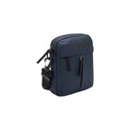 Blue Polyester Messenger Bag