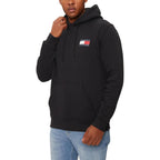 Black Cotton Hoodie