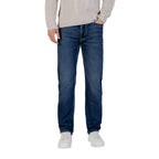 Black Cotton Relaxed Fit Jeans