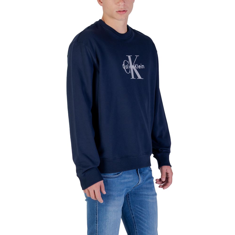 Blue Cotton Sweatshirt
