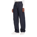 Blue Cotton Mom Jeans