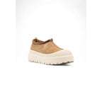 Beige Suede Leather Clogs