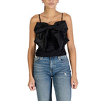 Black Polyester Top