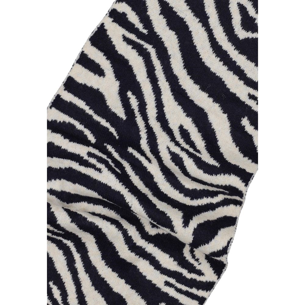 Blue Recycled Polyester Scarf