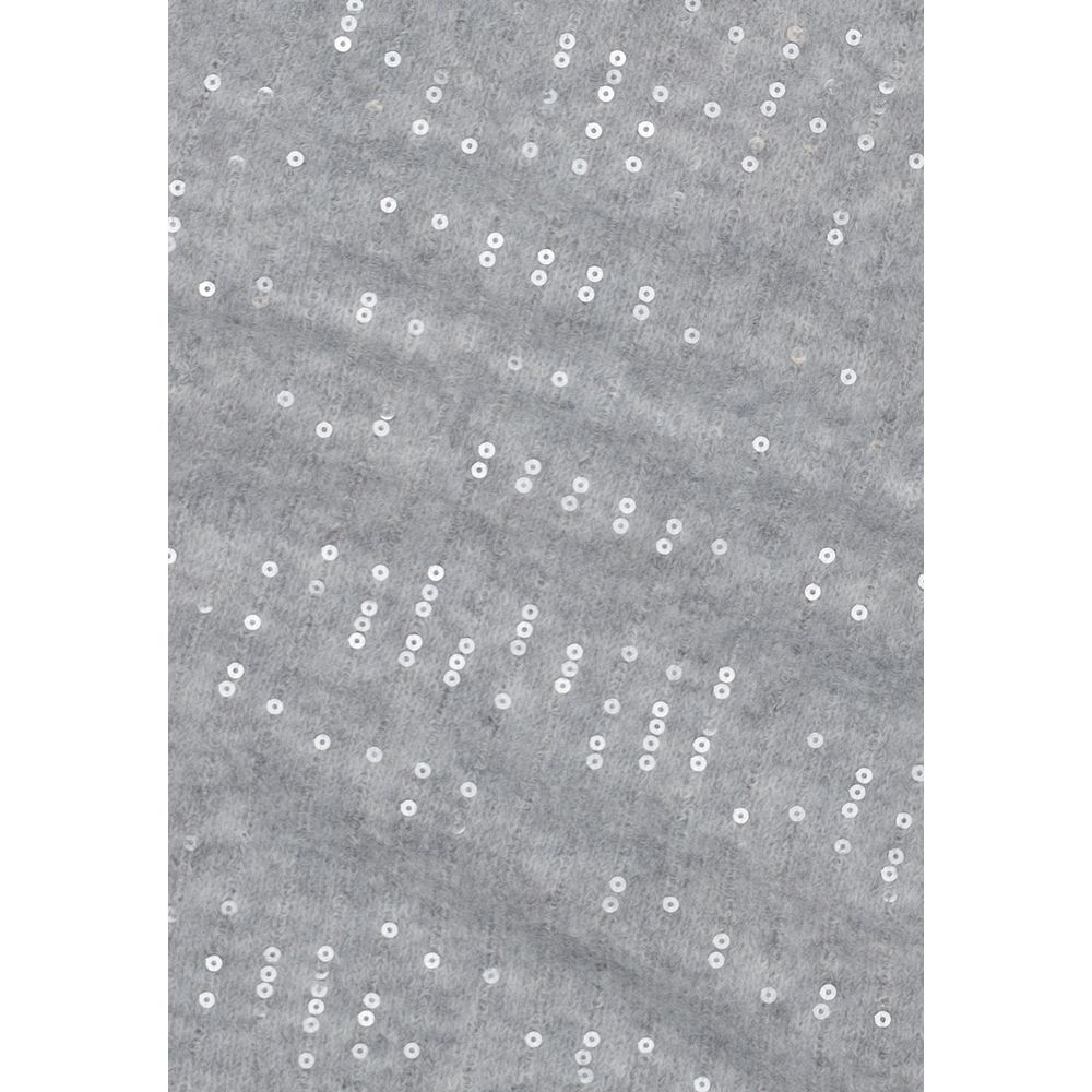 Gray Recycled Polyester Scarf