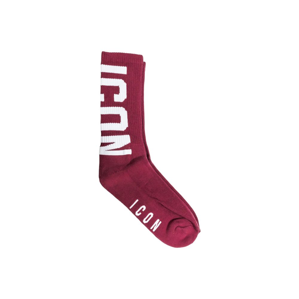 Bordeaux Cotton Socks