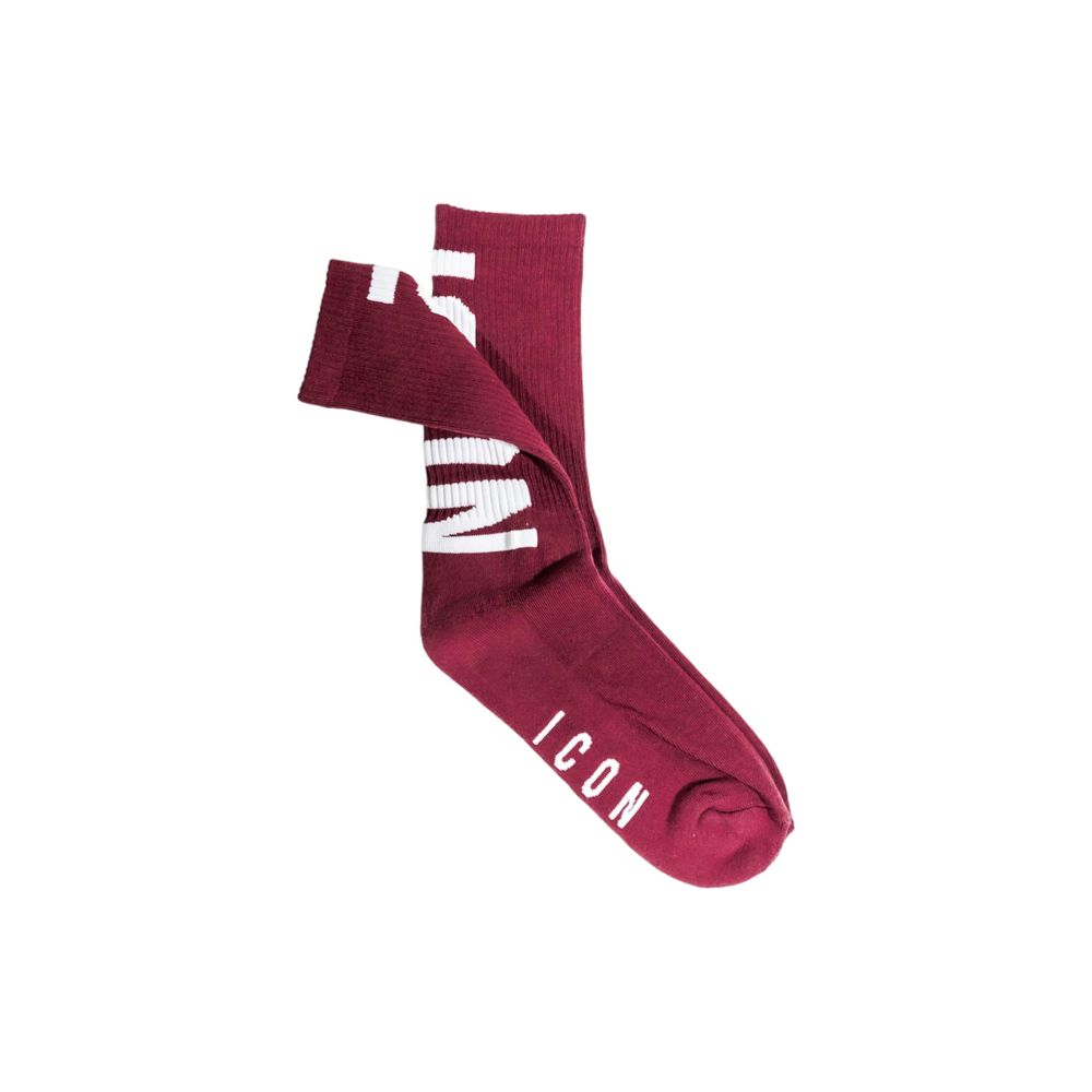 Bordeaux Cotton Socks