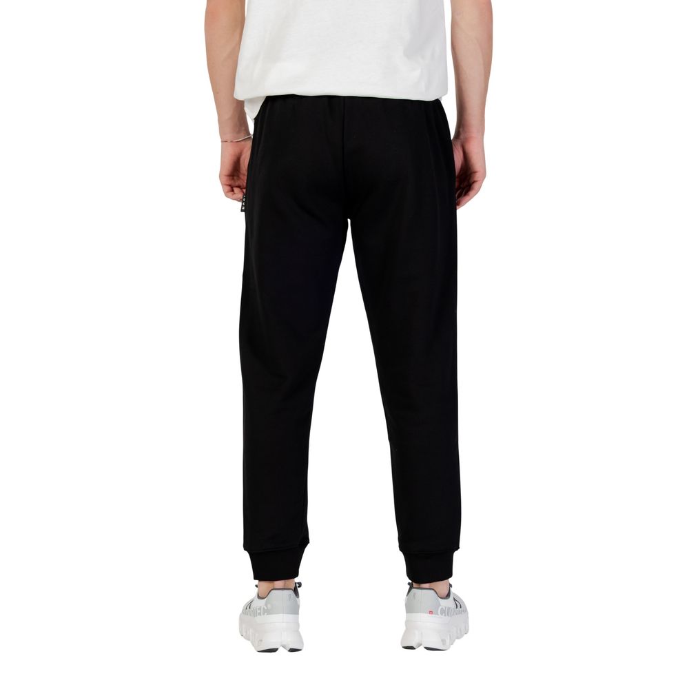 Black Cotton Joggers (Workout Pants)