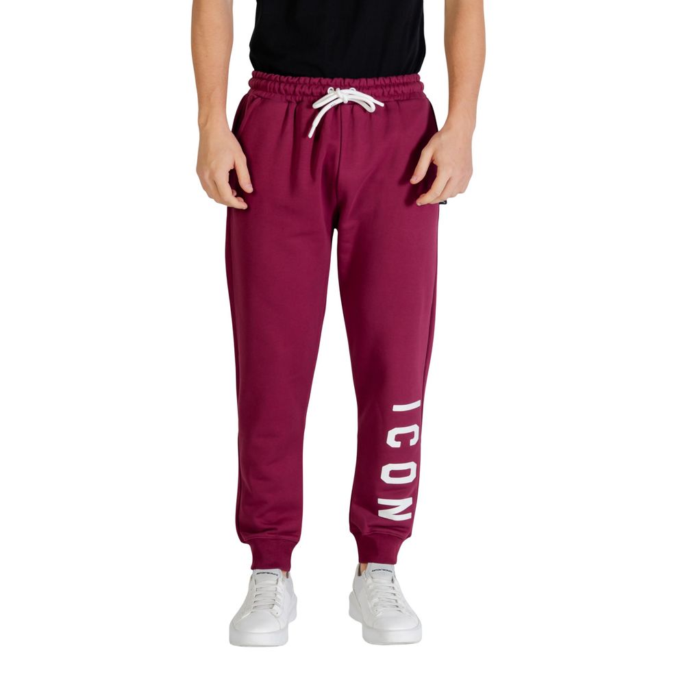 Bordeaux Cotton Joggers (Workout Pants)