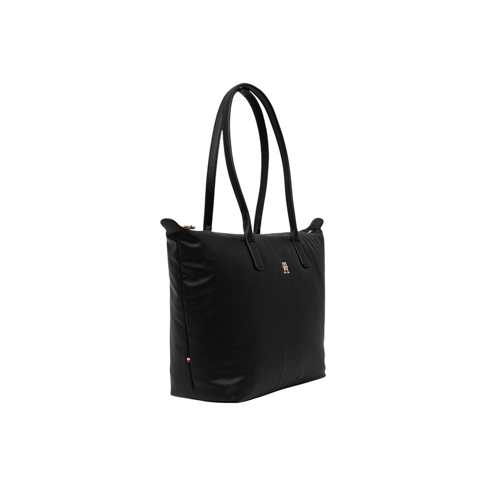 Black Recycled Polyester Handbag